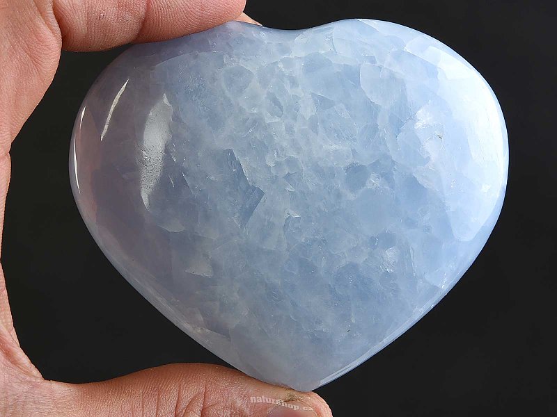 Calcite blue heart (310g)