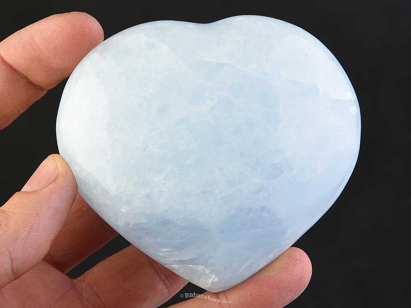 Blue Calcite Heart (276g)