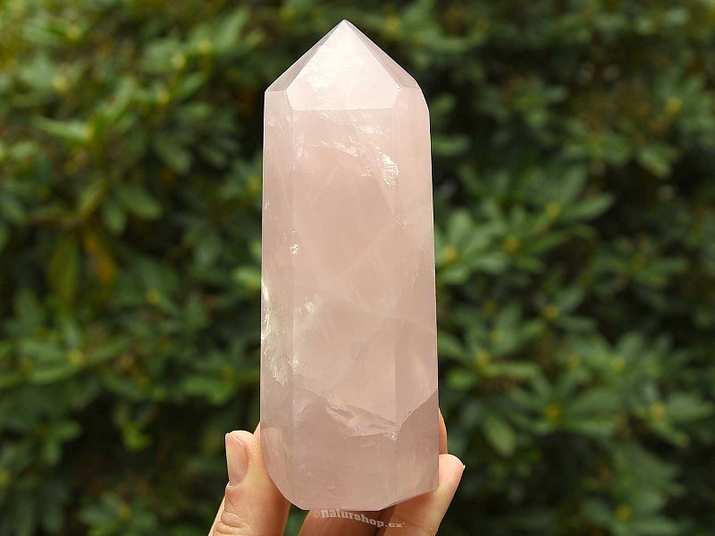 Rose quartz tip Madagascar 488g 132mm