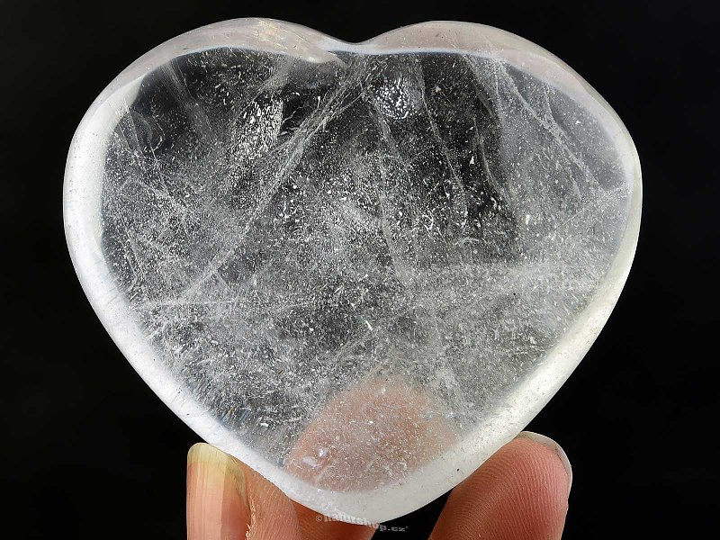 Crystal heart glazed 155g