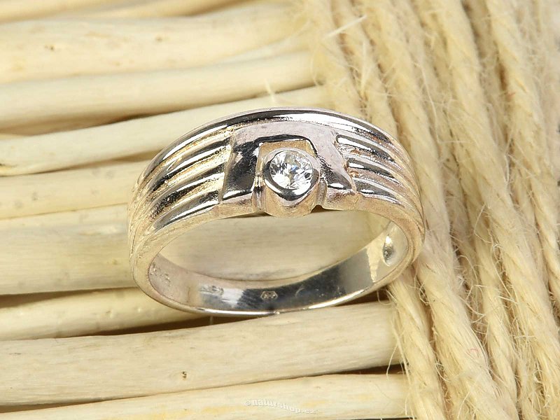 Silver ring size 53 Ag 925/1000 3,4g