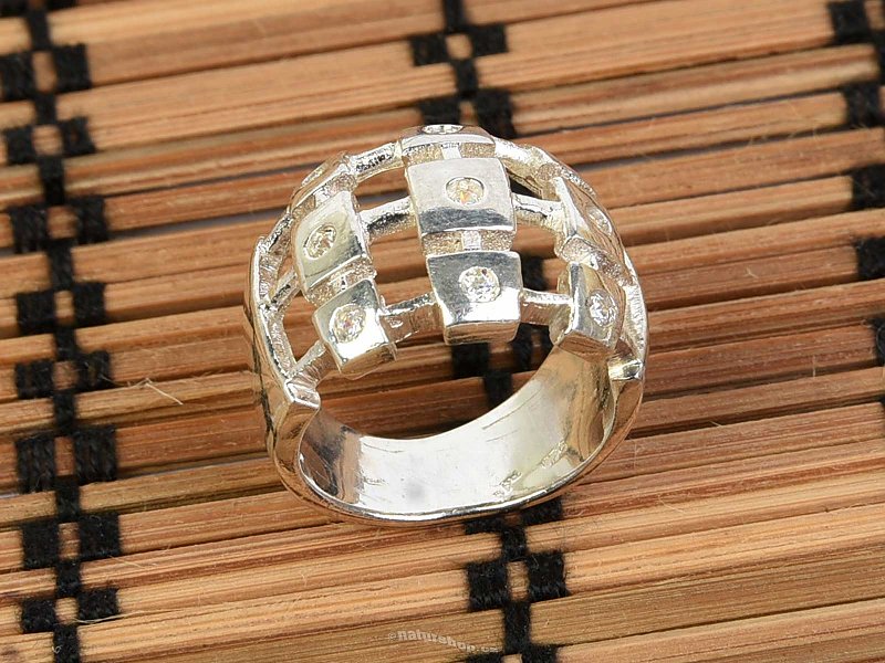 Silver ring size 50 Ag 925/1000 7,5g