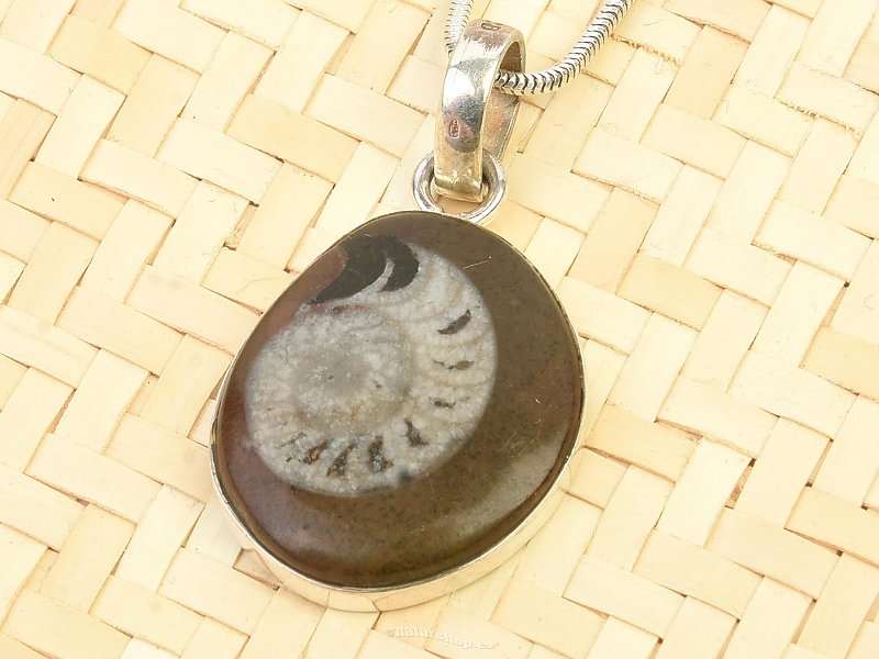 Ammonite pendant Ag 925/1000 6.0g