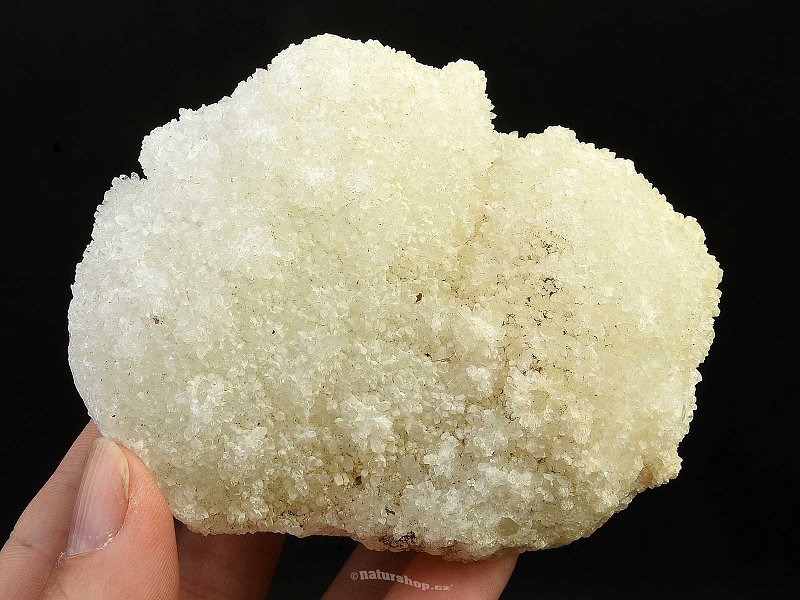 Zeolite druse MM quartz from India 378g