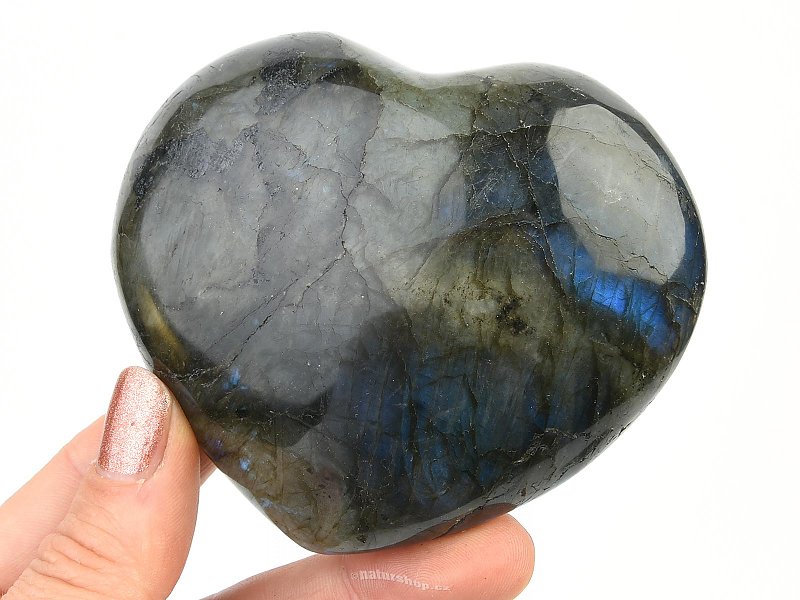 Labradorite heart (333g)