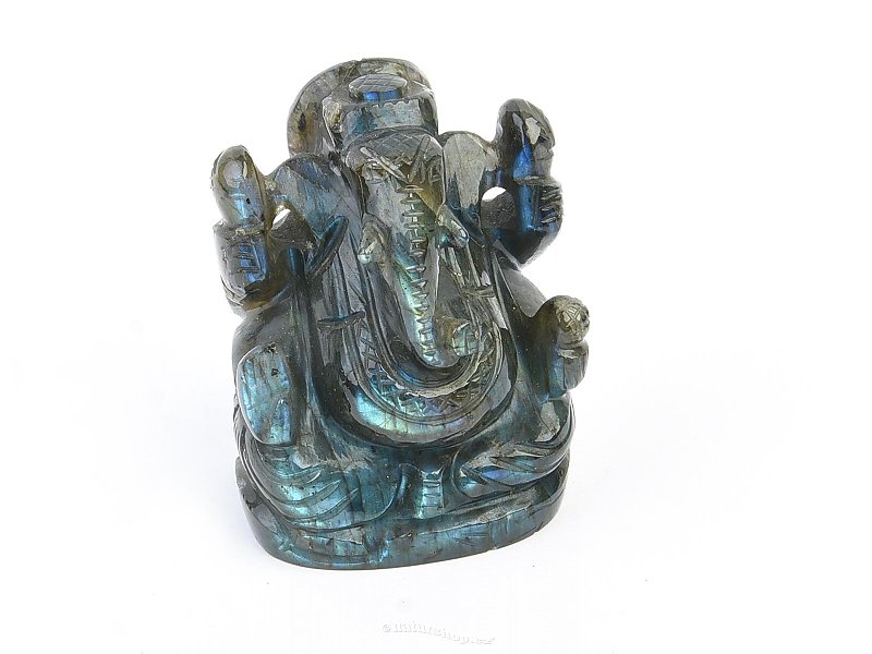 Ganesha from Labradorite 160g