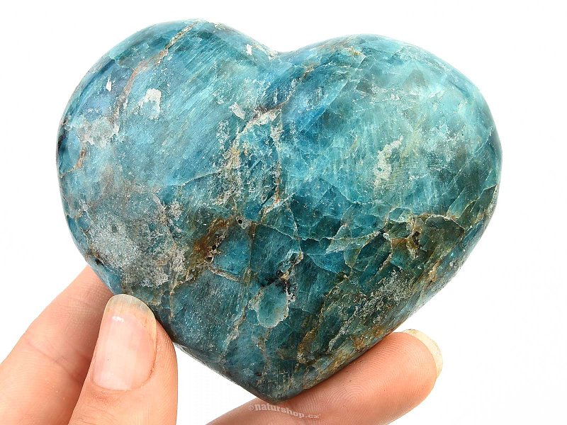 Apatite heart blue (274g)