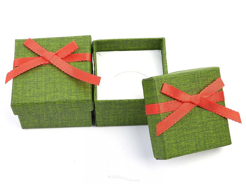 Vánoční dárková krabička (5 x 5cm)
