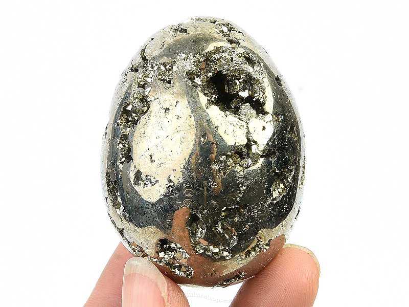 Pyrite eggs with crystals 197g