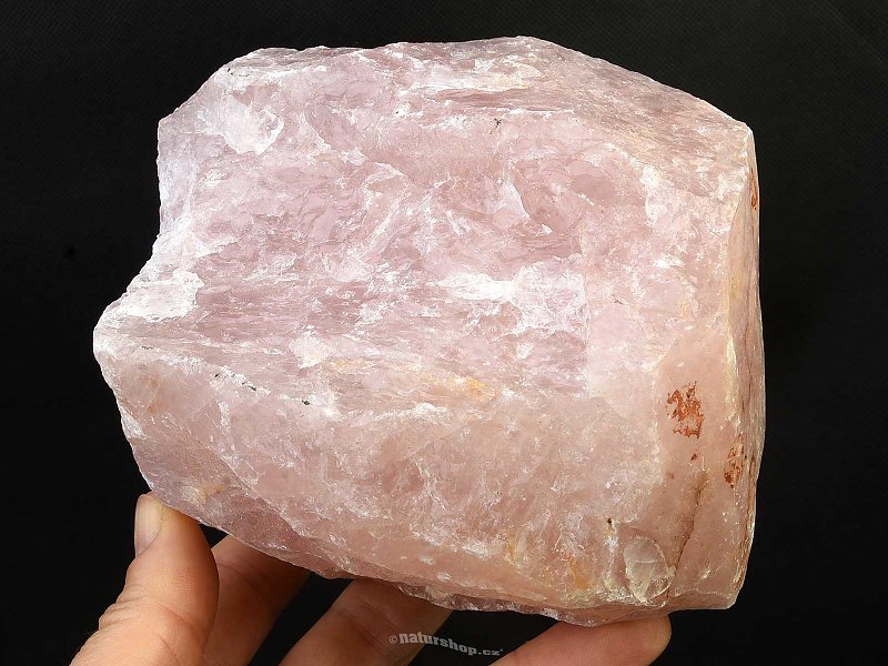 Rosequartz raw stone 1464g