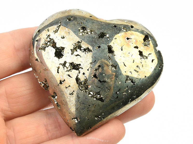 Pyrite heart 173g