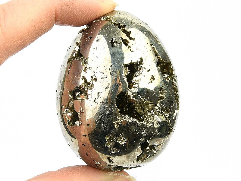 Pyritové vejce s krystaly 230g