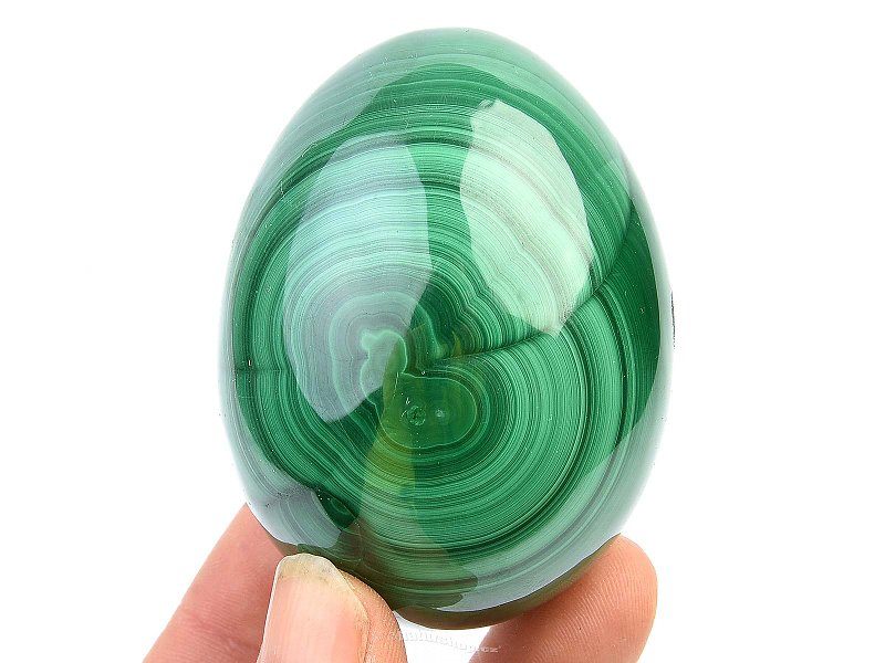 Malachite polished egg 266g