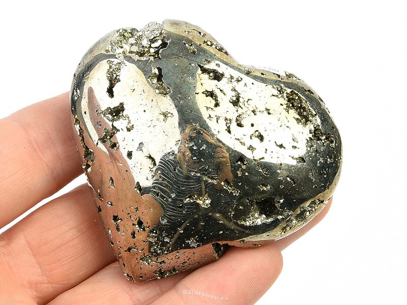 Pyrite heart 168g