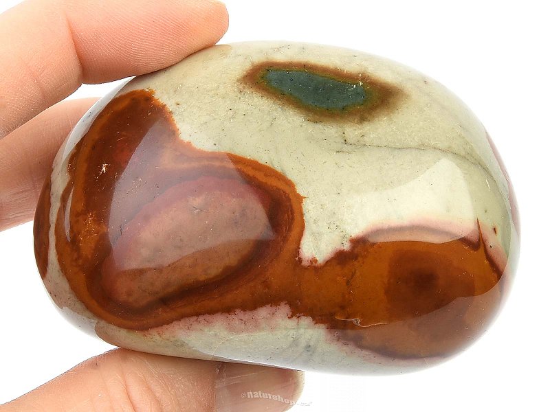 Jasper variegated smooth stone (210g)