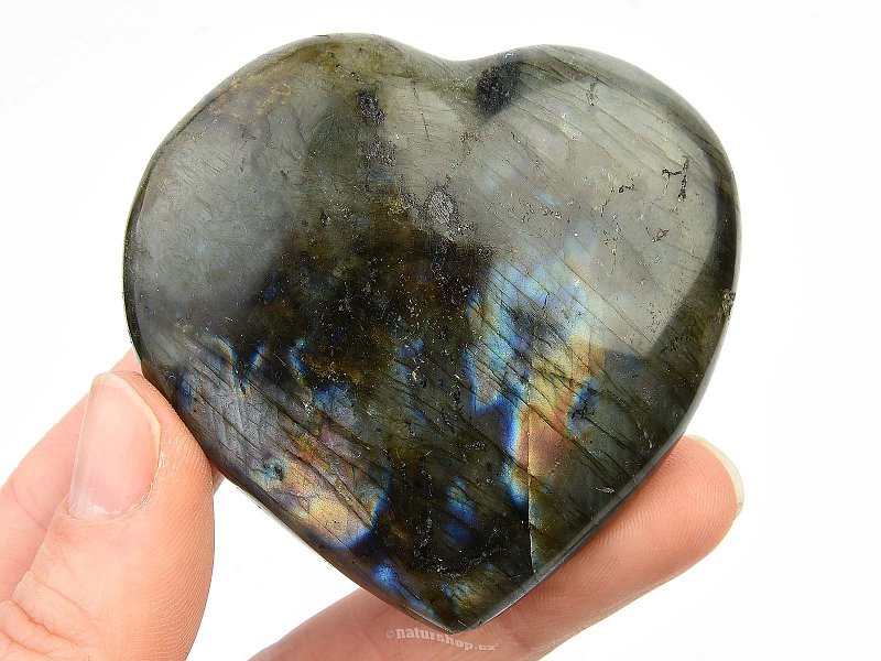 Labradorite heart (113g)