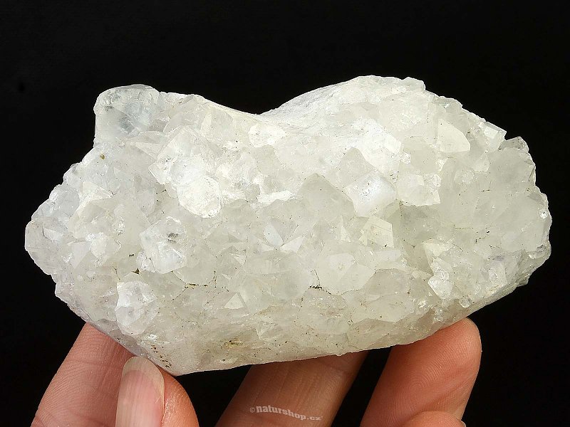 Apophyllite + crystal druse India (180g)