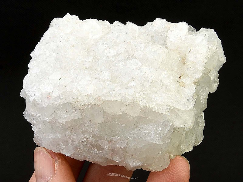 Zeolite apophyllite druse with crystals 230g