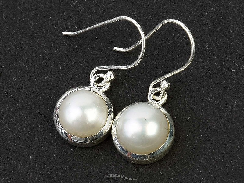 Pearl dangling earrings Ag 925/1000