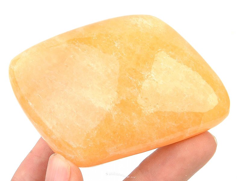 Orange calcite troml 159g (Mexico)
