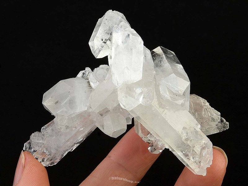 Natural druse of crystal 87g