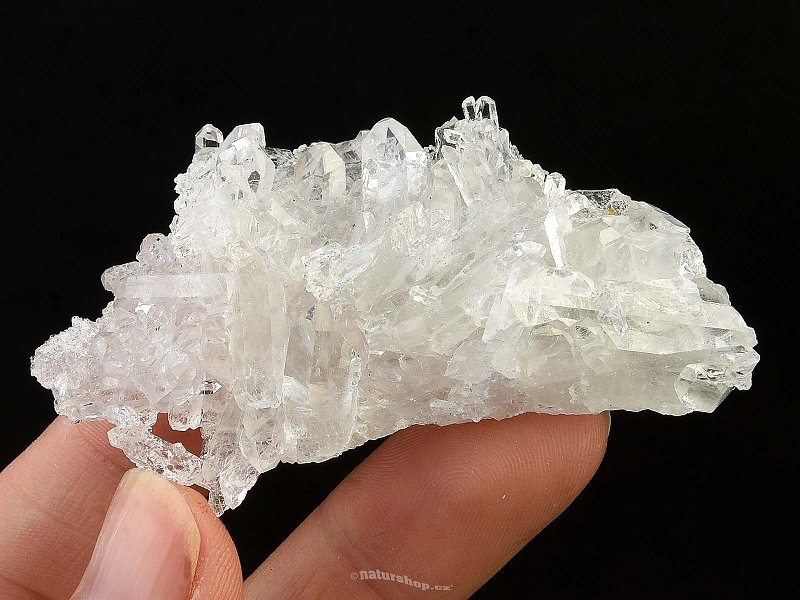 Křišťál drúza s krystaly 32g