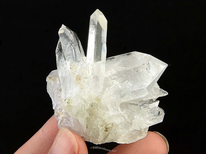 Křišťálová drúza s krystaly 43g