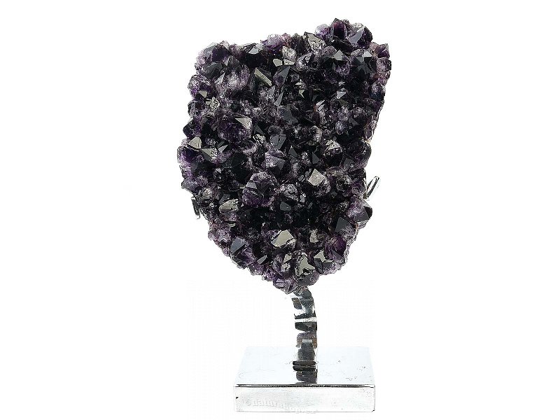 Amethyst natural druse + stand (3348g)