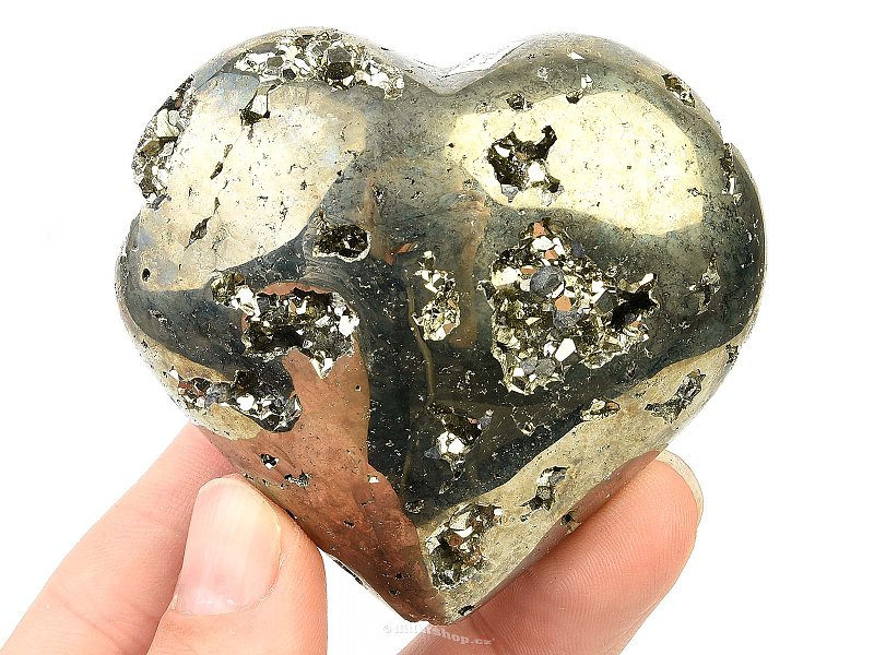 Pyrite heart 211g