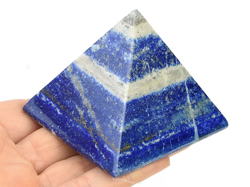 Pyramida z lapisu lazuli 222g (Pakistán)