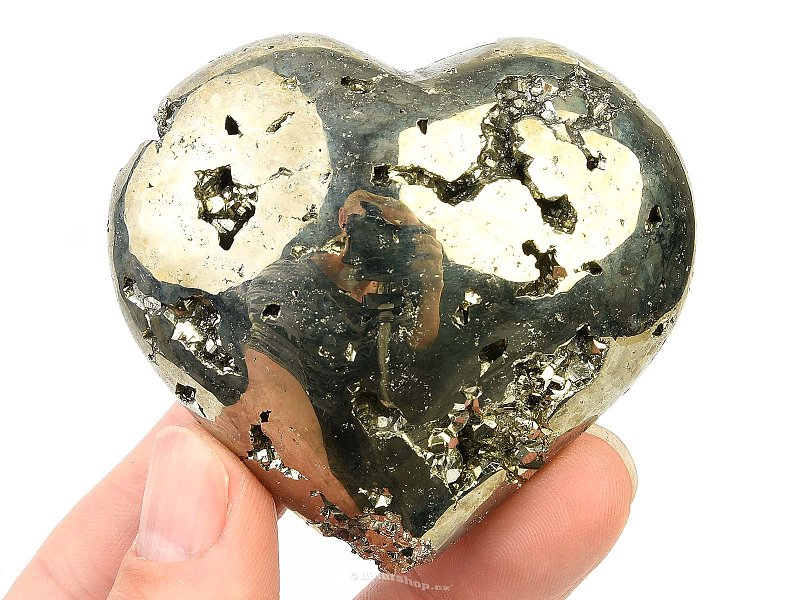 Pyrite heart 182g