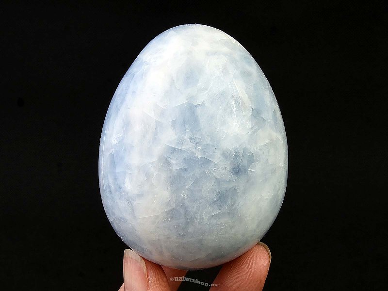 Kalcit modrý hladké vejce (337g)