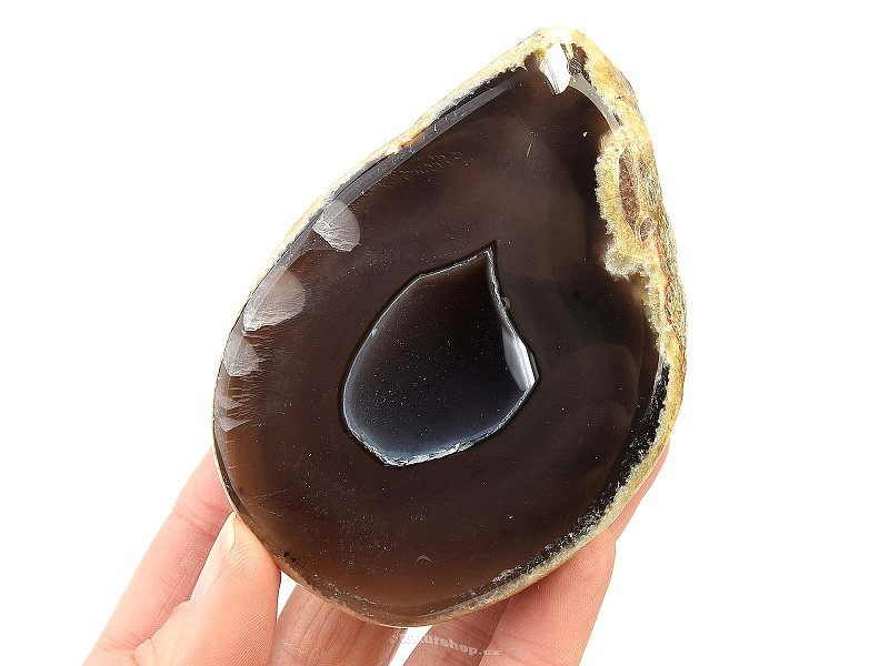 Natural agate geode (296g)