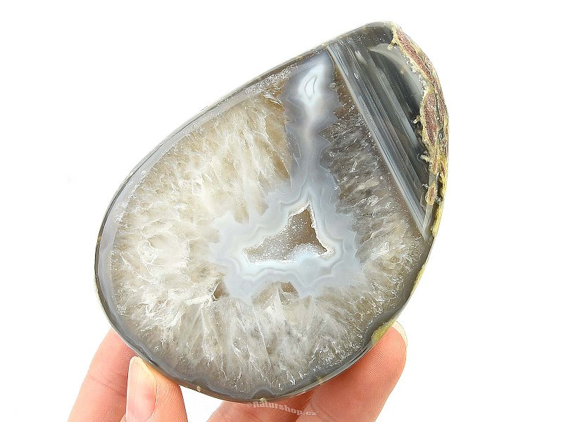 Natural agate geode (314g)