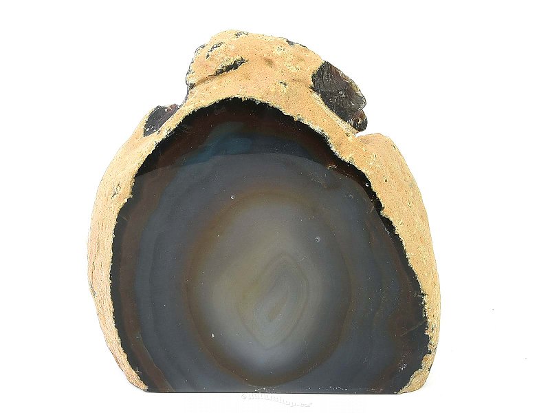 Standing agate geode (1068g)
