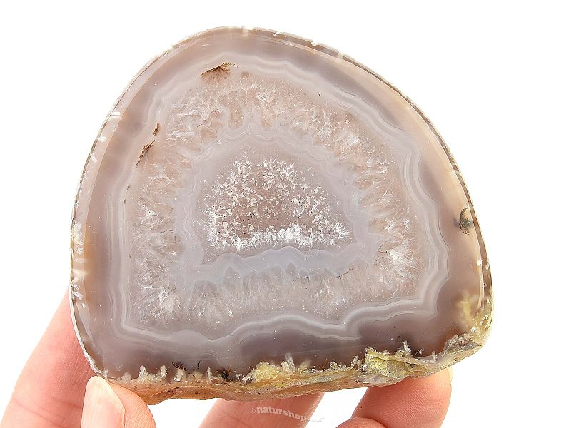 Natural agate geode (206g)