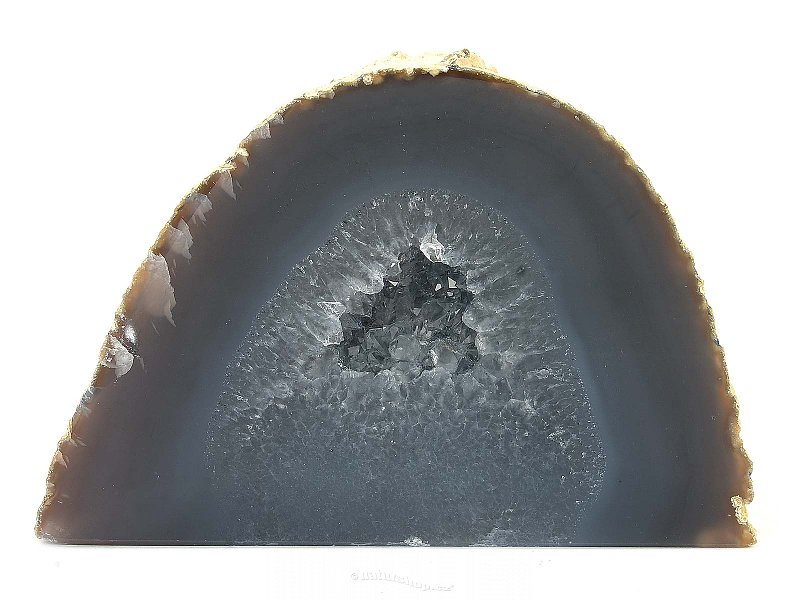 Agate geode from Brazil 659g