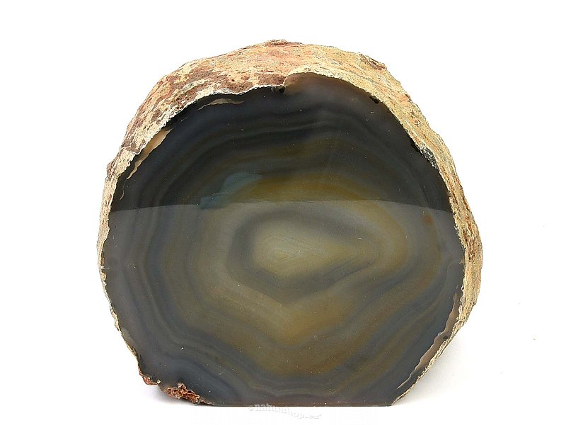 Standing agate geode (1011g)