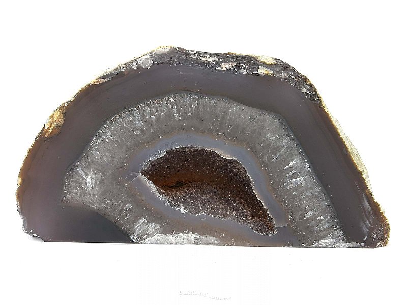 Dyed agate geode 819g (Brazil)