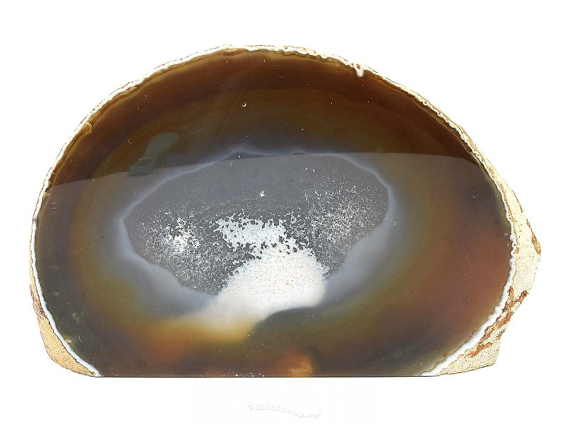 Agate standing geode (1057g)
