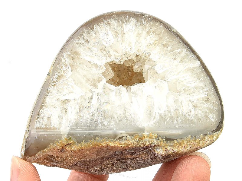 Natural agate geode (506g)