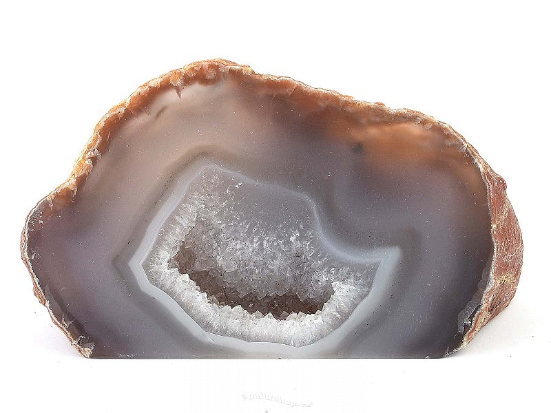 Agate standing geode (286g)