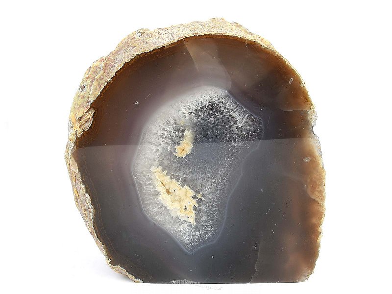 Standing agate geode (1354g)