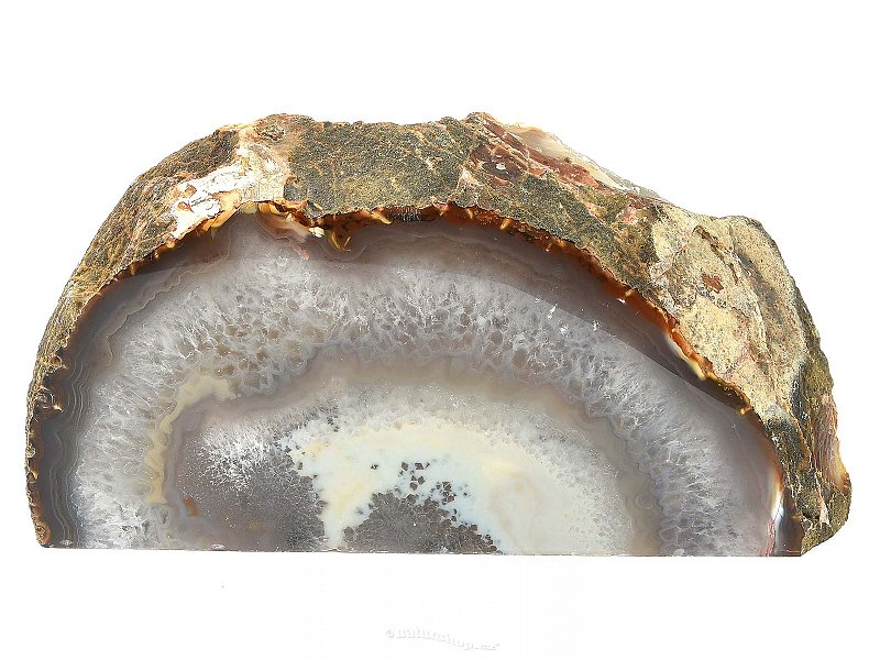 Agate standing geode (2140g)