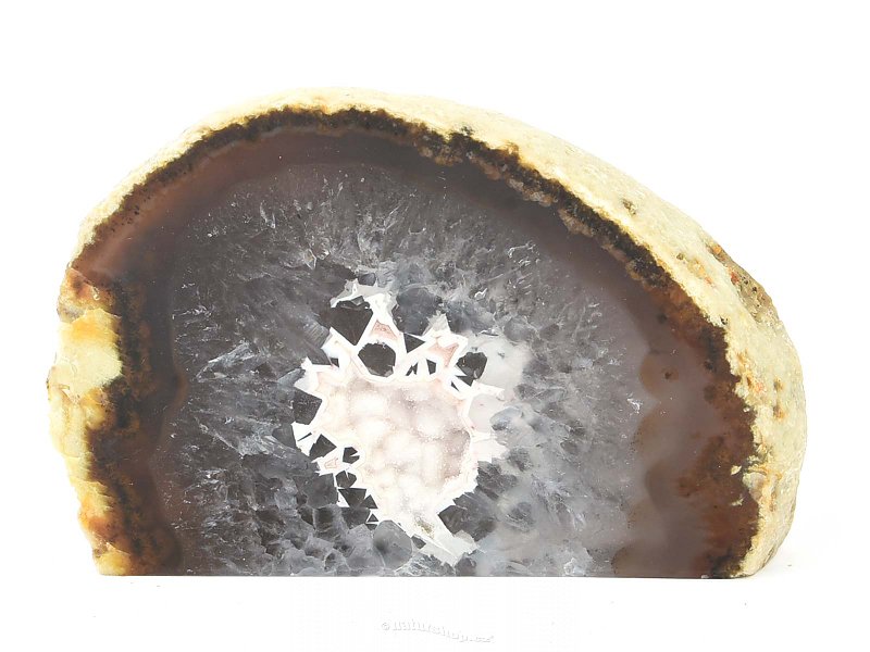 Agate standing geode (210g)