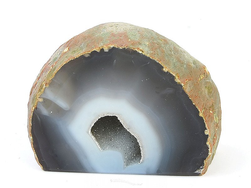 Natural agate geode (523g)