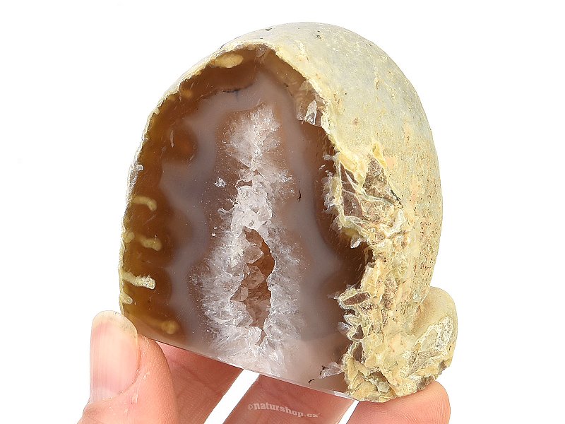 Natural agate geode (184g)