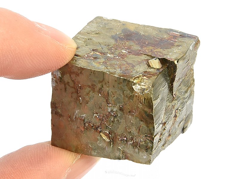 Pyritový krystal kostka (Španělsko) 53g