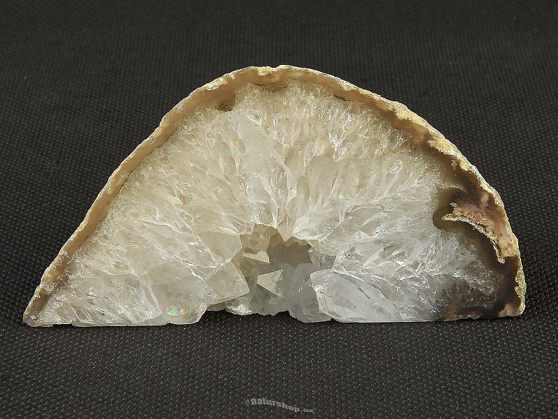 Agate geode from Brazil 345g