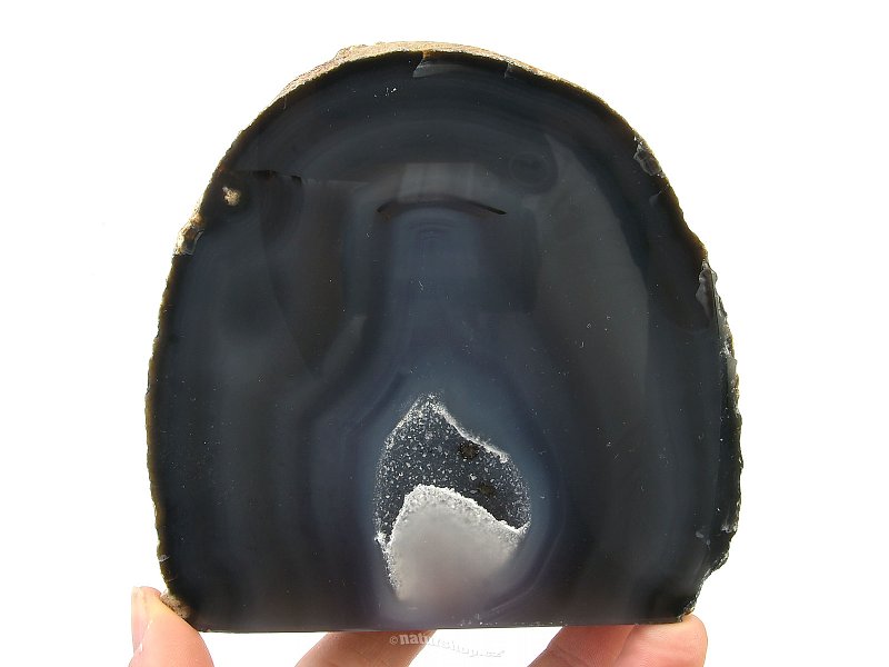 Natural agate geode (766g)